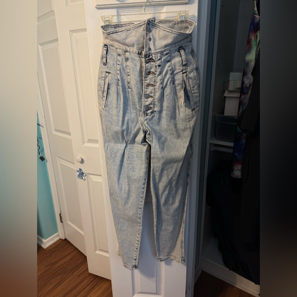 Express fold over jeans